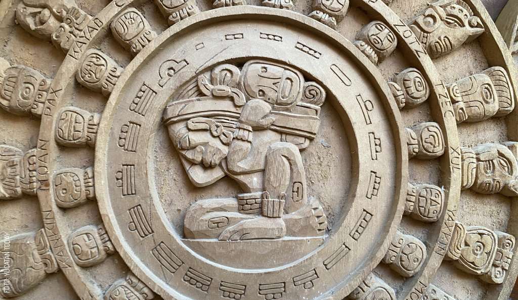 Ancient Mayan ruins representing Mayan history
