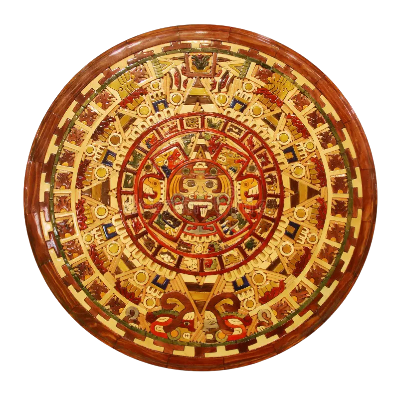 Illustration of a Mayan astronomer